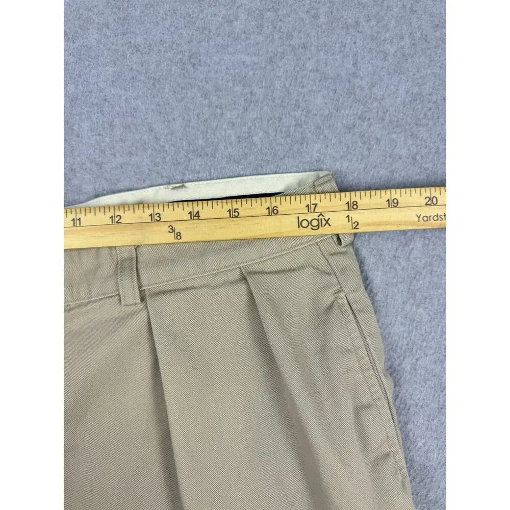 Polo Ralph Lauren‎ Pants Men's 38x30 Tan Classic Fit Chino Brown Measures 35x30